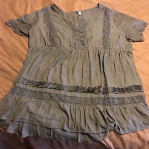 Torrid babydoll Top